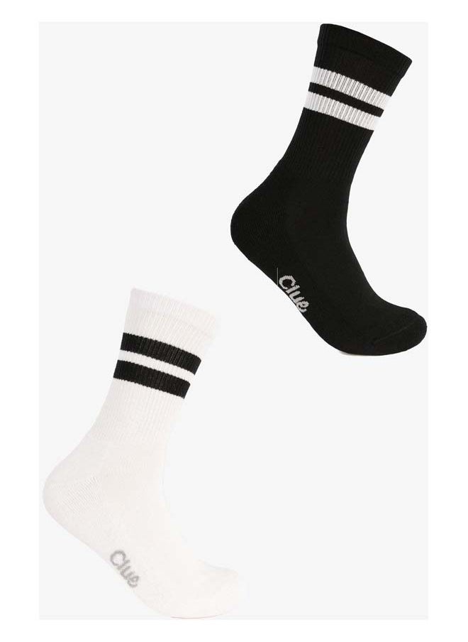 Clue Lurex Quarter Length Socks - 2 Pairs  - Image 1