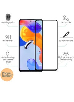 ELTRAZONE Xiaomi Redmi Note 11 /Redmi Note 11S Tempered Glass [HD Full Coverage][Easy Installation][9H Hardness] Protective Film…  - Image 2
