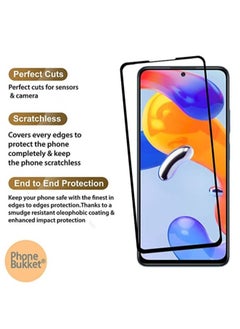 ELTRAZONE Xiaomi Redmi Note 11 /Redmi Note 11S Tempered Glass [HD Full Coverage][Easy Installation][9H Hardness] Protective Film…  - Image 3