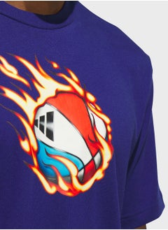 On Fire Basketball Graphic T-Shirt - pzsku/Z73D4A60AB348C25269F7Z/45/_/1721147035/7174dc9e-0ec4-4981-b01e-4f2f43f180dc