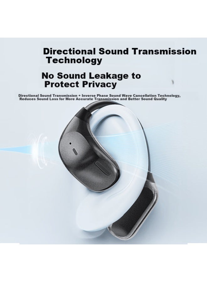 Witgoer Bluetooth Earbuds Wireless Ear-hook Non-bone Conduction In-ear Clip Sports Running Noise Cancelling Long Battery Life Uv Sterilization Upgraded App Safe For Ears - Image 2