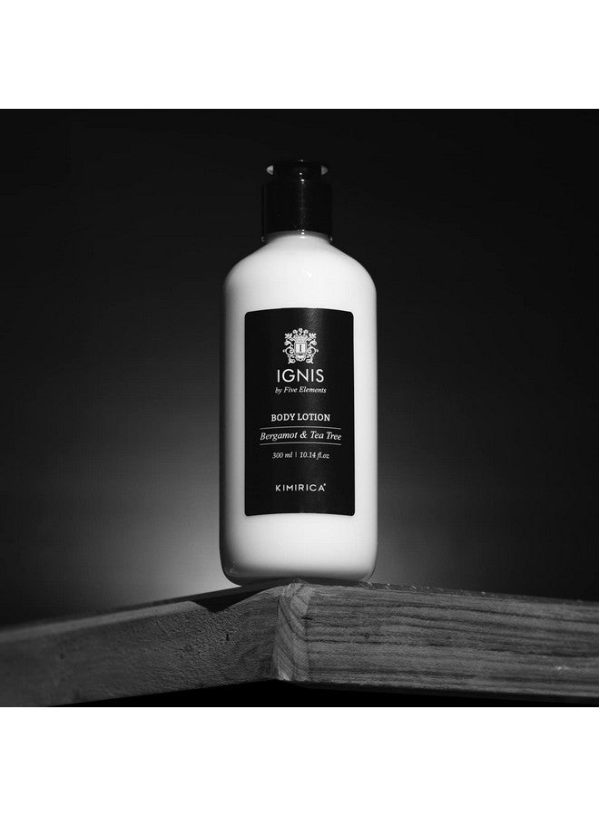 KIMIRICA Ignis Body Lotion With Bergamot & Tea Tree Extract Non-Greasy & Hydrating Formula | For All Skin Types, Paraben & Sulphate Free | Carefully Crafted For Dry Skin (300Ml) - Image 1