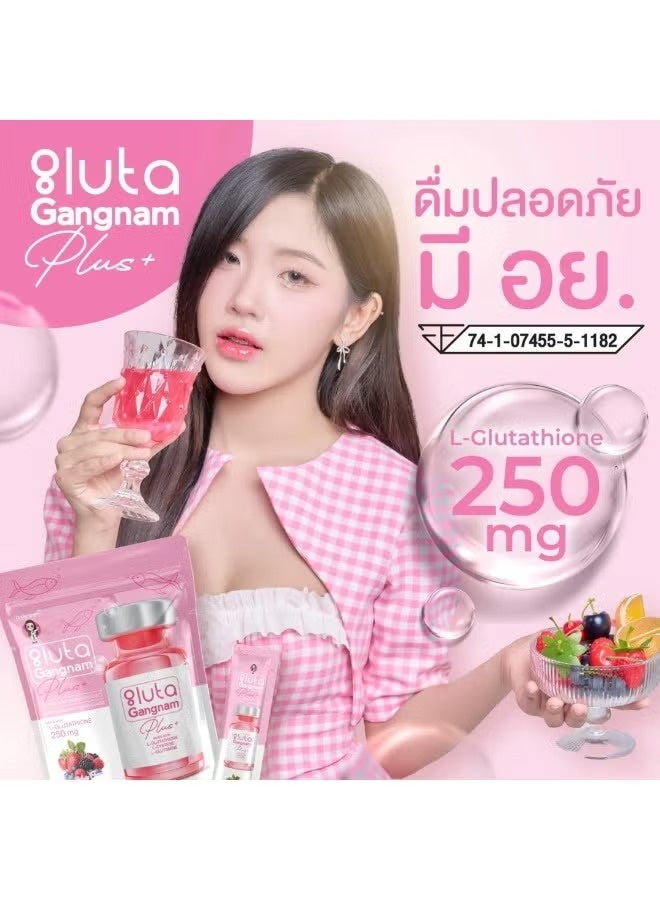 Gluta د. جانغنام غلوتا جانغنام بلس 15 كيس | مشروب التوت المختلط L-غلوتاثيون 250 ملغ يوميًا - Image 3