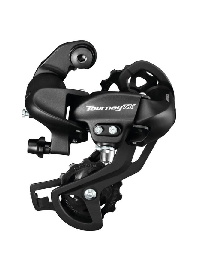 SHIMANO Tourney TX RD-TX800 Schal 7/8-fach schwarz 2016 Mountainbike，Aluminum Alloy Body for MTB Touring Folding Hybrid Cruiser Bikes - Image 1