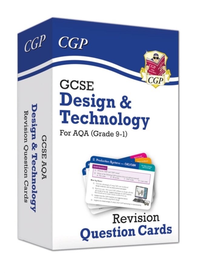 GCSE Design Technology AQA Revision Question Cards - Hardback