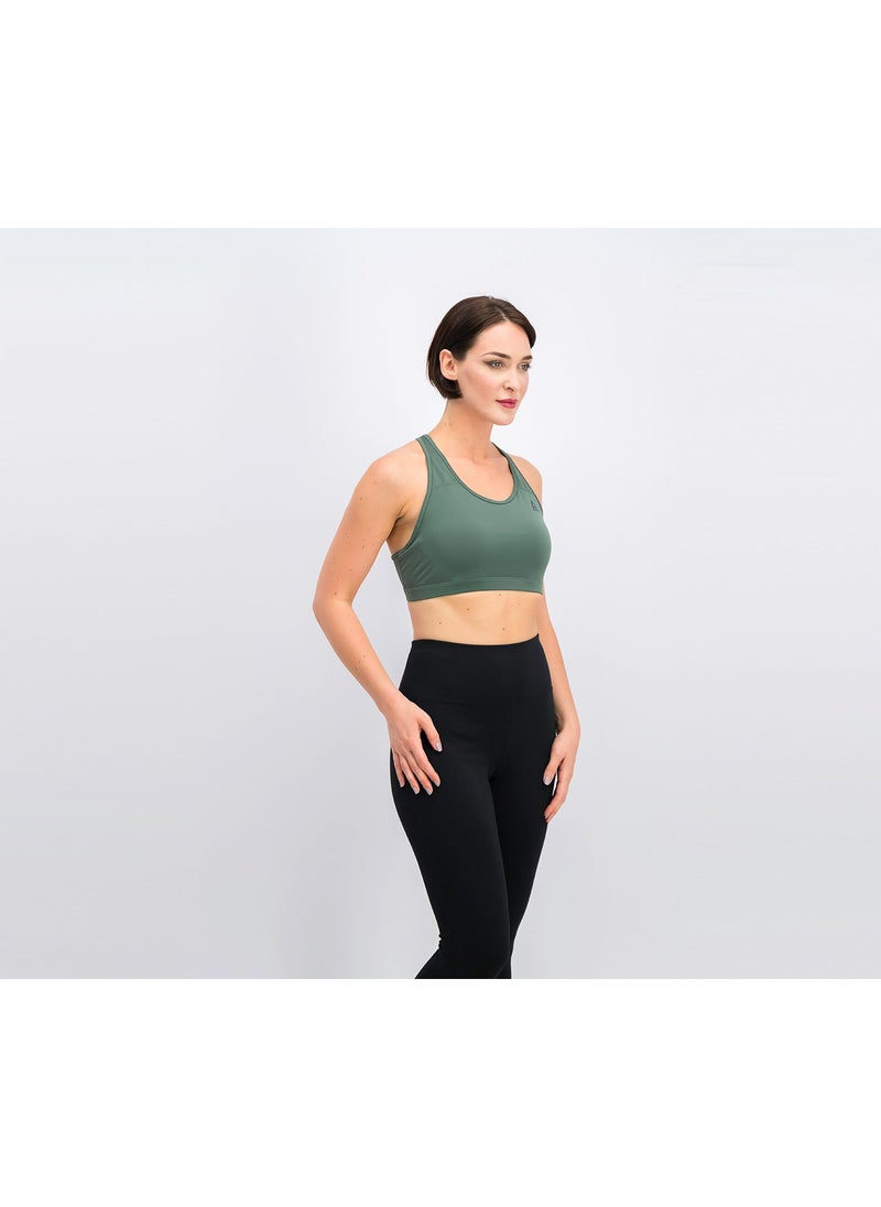 Reebok Sport Workout Ready Racerback Bra, Green  - Image 3