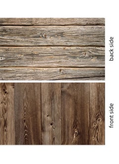 Generic 60*90 Photography Background Double Sided 2 Patterns Waterproof Premium Texture Backdrop Wall Video Displaying Props for ins Style Jewelry/Food Photoshoots (wood6)  - Image 4