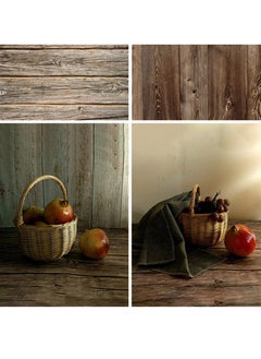 Generic 60*90 Photography Background Double Sided 2 Patterns Waterproof Premium Texture Backdrop Wall Video Displaying Props for ins Style Jewelry/Food Photoshoots (wood6)  - Image 2