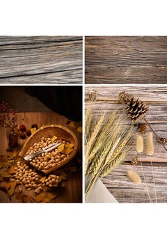Generic 60*90 Photography Background Double Sided 2 Patterns Waterproof Premium Texture Backdrop Wall Video Displaying Props for ins Style Jewelry/Food Photoshoots (wood6)  - Image 3