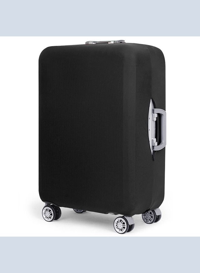 XiuWoo Black Thickened Elastic Suitcase Cover Washable, Cover for 26-28" Travel Accessories - Image 1