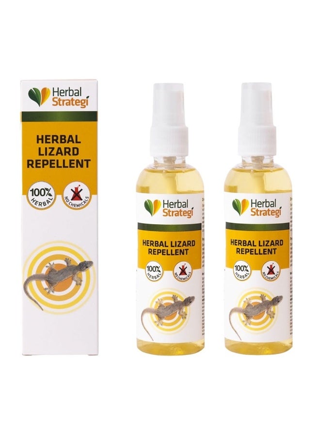 Herbal Strategi STRATEGI Herbal Strategi Lizard Repellent 100 ml Pack of 2 - Image 3