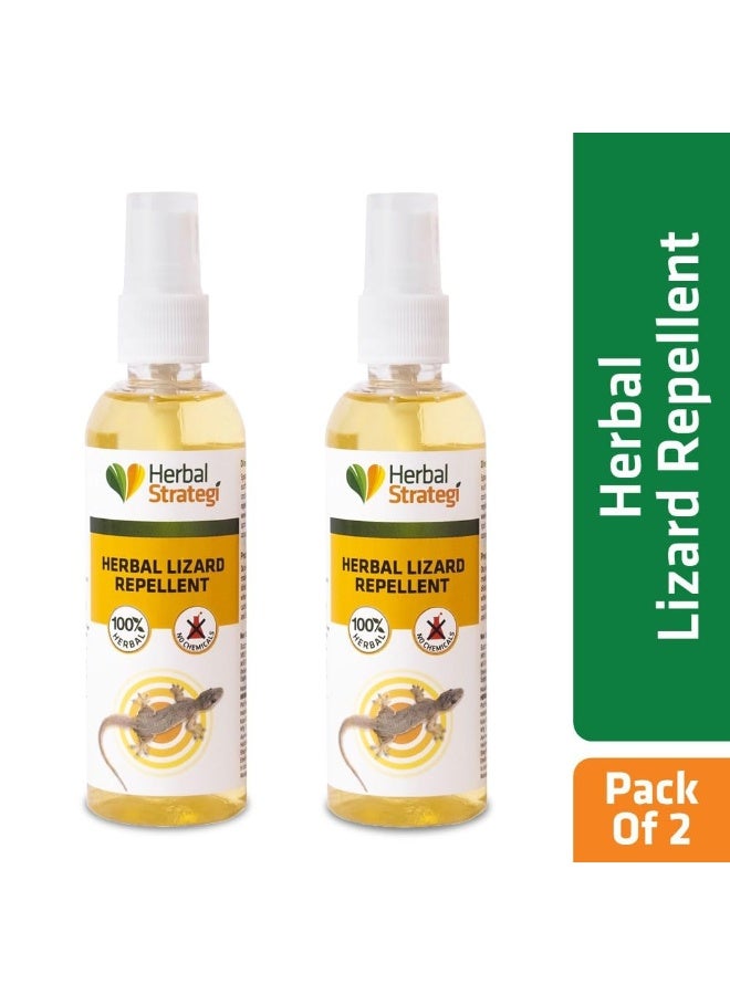 Herbal Strategi STRATEGI Herbal Strategi Lizard Repellent 100 ml Pack of 2 - Image 1