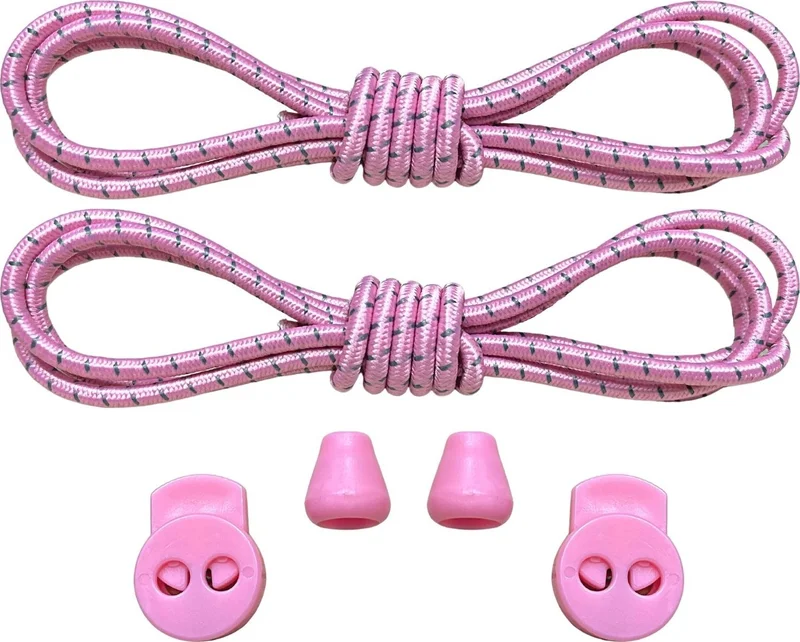 نيستور Round, Smart, Lock, Snap-on, Elastic Boots, Sneaker Laces, 100 Cm, 1 Pair