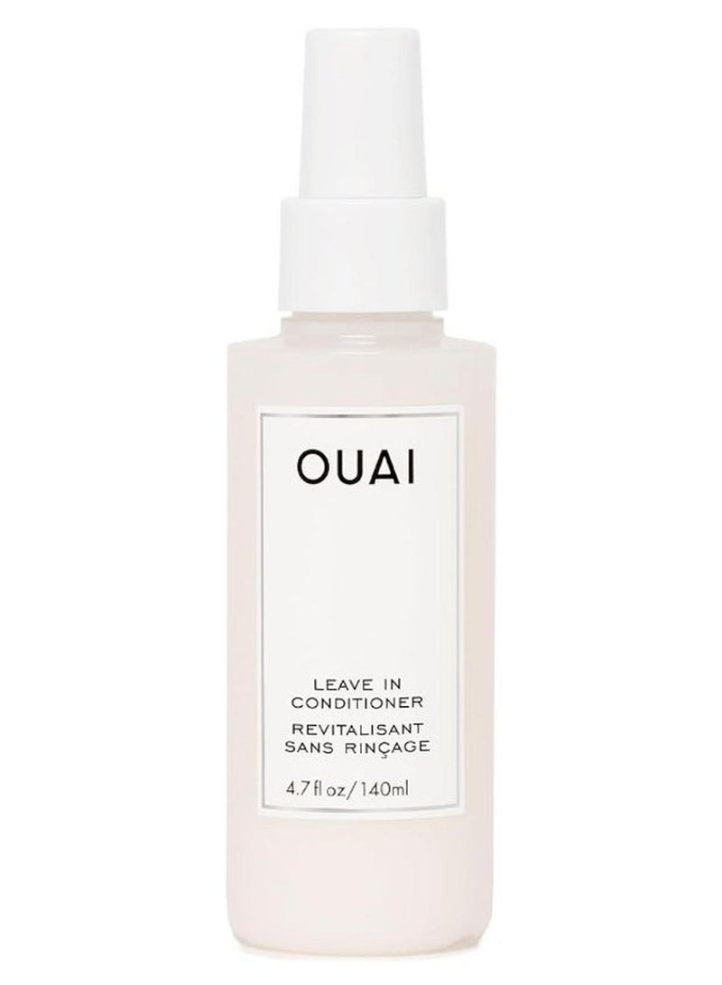Ouai Leave In Conditioner & Heat Protectant Spray - Prime Hair for Style, Smooth Flyaways, Add Shine and Use as Detangling Spray - No Parabens, Sulfates or Phthalates (4.7 oz) - Image 1