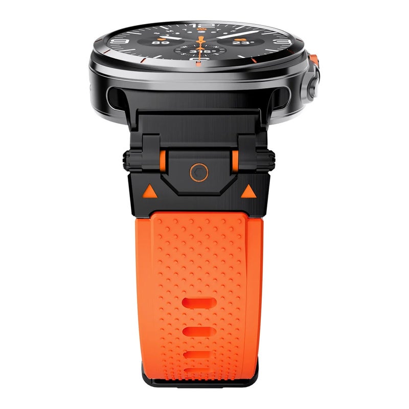 Bluejw Replacement Silicone Watch Strap for Samsung Galaxy Watch Ultra 47mm – Sports Band with Titanium Connectors, Durable & Comfortable Replacement Watch Band - Image 3