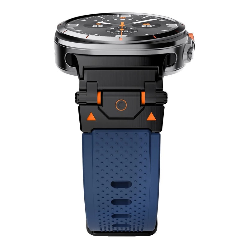 Bluejw Replacement Silicone Watch Strap for Samsung Galaxy Watch Ultra 47mm – Sports Band with Titanium Connectors, Durable & Comfortable Replacement Watch Band - Image 2