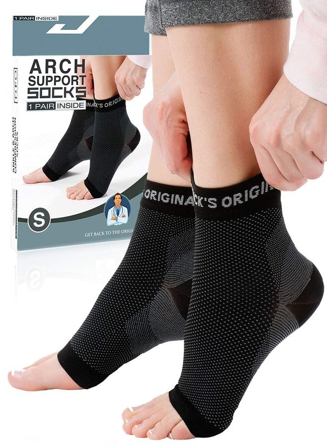 Dr. Frederick's Original Arch Support Socks - 1 Pair - Plantar Fasciitis Socks - Small - Image 1