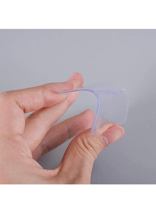 BAARITA BAARITA Double Sided Transparent Adhesive Pads Two Sided PreCut Square Tape Sticky 2 Sided Nano Tape Sticker 225 x 225 inches Pack 50  - Image 2