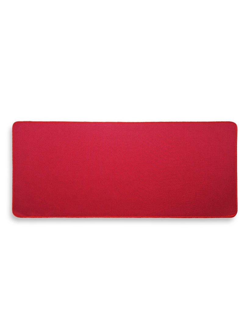 Generic Gaming Mouse Pad , Red Charming Color ( 70cmx30cmx2mm ), HD Printing Style Desk Mat, Mouse and Keyboard Pad Extended, Waterproof Fabric Surface Mouse Pads for Desk, Anti-Slip Rubber Base  - Image 1