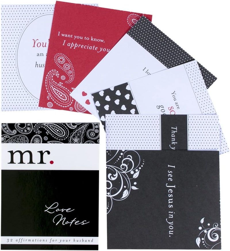 DaySpring  Stationery Mr Love 32 Affirmation Notes 39237 - Image 1