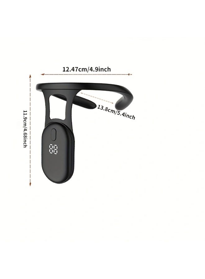 جهاز تدريب ذكي لتصحيح الوضع، جهاز استشعار الحركة، دعامة الكتف العلوي من الظهر، دعم الترقوة والصدر والظهر، تصحيح وضعية الظهر المعلق بدون حمالات، تذكير بالاهتزاز، عالمي للرجال والنساء - Image 4