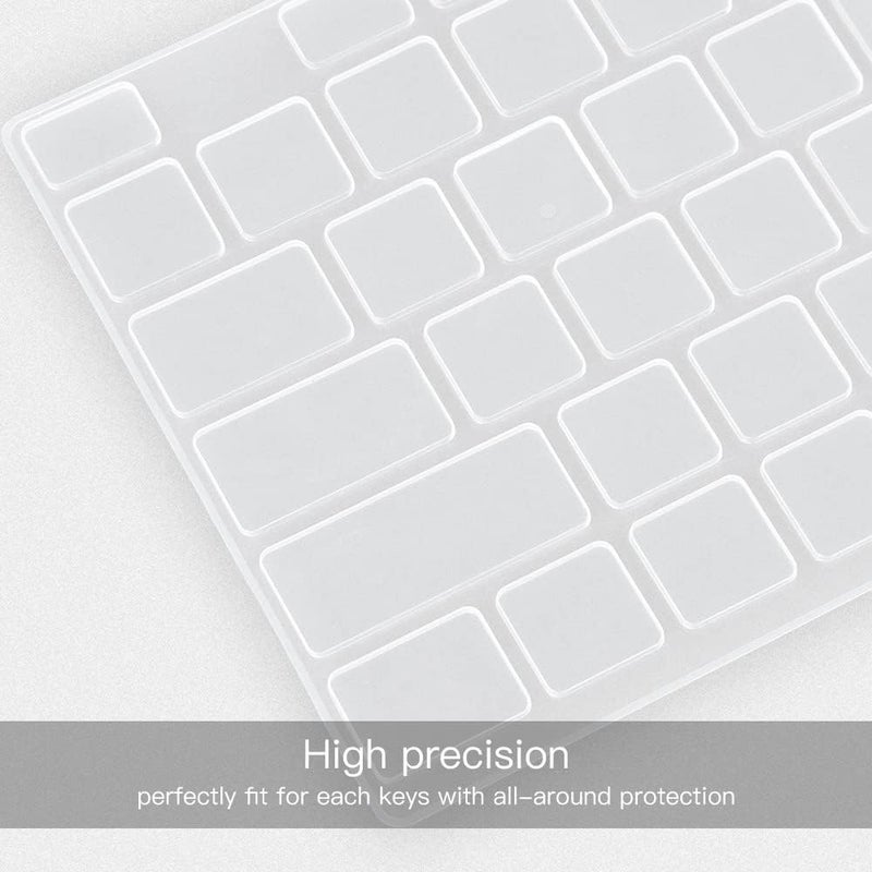 Saco Laptop Keyboard Protector Cover Compatible with 2023 2022 2021 ASUS TUF Gaming A15 F15 15.6 Inch |2023 2022 2021 ASUS TUF Gaming A17 F17 17.3 Inch Laptops - Transparent - Image 3
