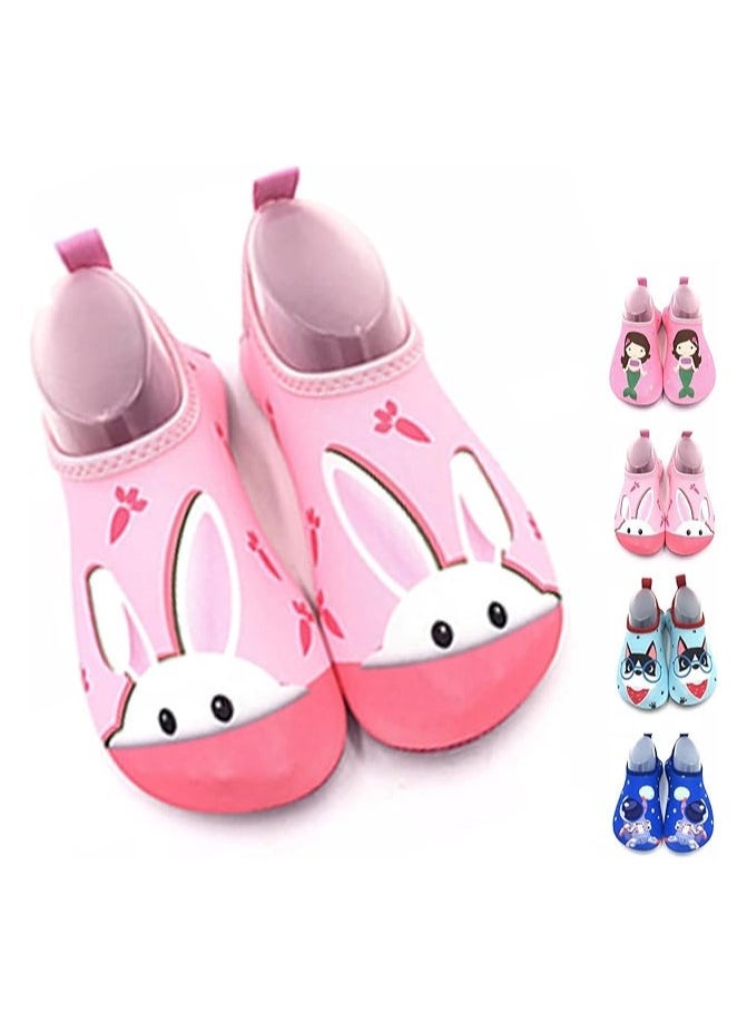 TOMSHOO Boys Water Shoes Girls Beach Socks for Kids Toddler Baby Barefoot Swim Socks, Quick-Dry Non-Slip Aqua Water Sport Shoes for Swimming Pool Water Park Beach - Image 3
