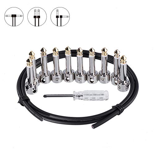 IVU Creator Solderless Patch Cable kit Solder Free Pedalboard Cable kit Guitar Patch Cable Effects Pedal Patch Cable - Image 2