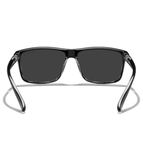 MERRY'S Rectangular Polarized Sports Sunglasses for Men Women Cycling Driving Fishing UV400 Protection S8225 - Image 5