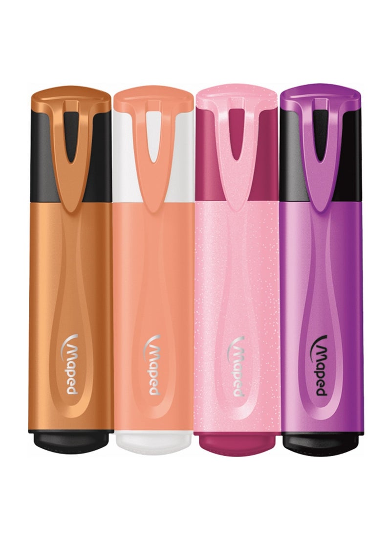 Maped 4 قطع من هايلايتر فلوبيبس غروب الشمس بألوان متعددة - Image 2