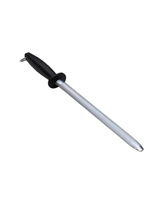 A TO Z 8-Inch Knife Sharpening Rod – Carbon Steel Honing Stick with Non-Slip Handle, Hanging Ring – Ideal for Kitchen Knives, Fine Surface Grit  - Image 1