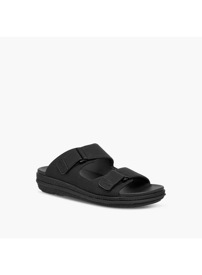 Le Confort Men Textured Slip-On Comfort Sandals