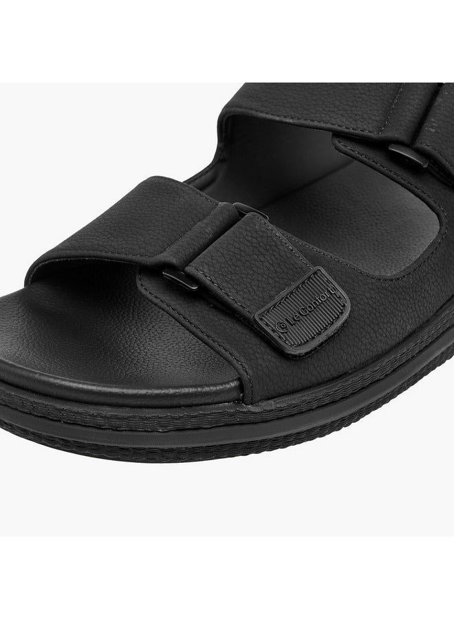 لو كونفورت صنادل رجالية مريحة بدون أربطة بنقوش - Image 5