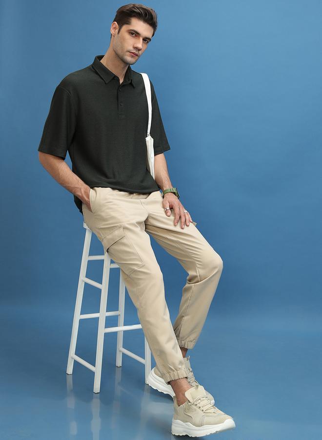 HIGHLANDER Mid Rise Drawstring Cargo Joggers - Image 2