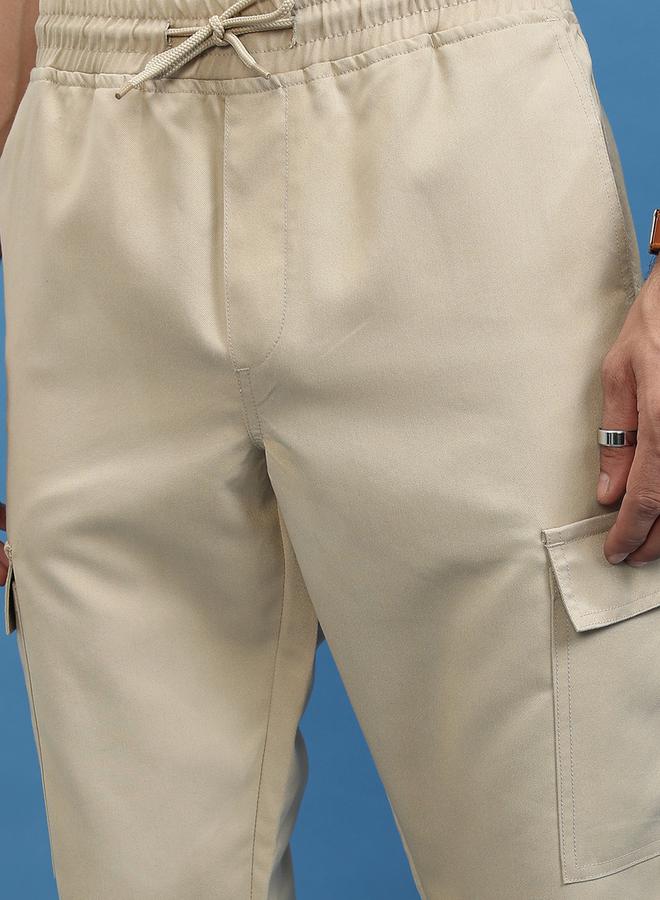 HIGHLANDER Mid Rise Drawstring Cargo Joggers - Image 5