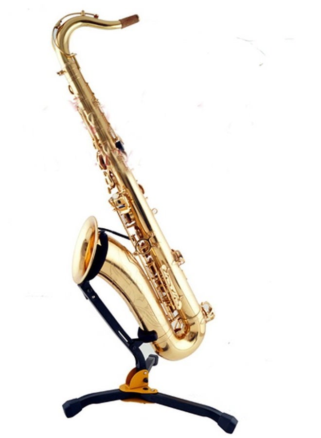 mkki Foldable Saxophone Stand Sax Tripod Holder for Alto/Tenor Saxophone - Image 2