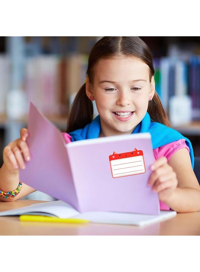 erorex 80Pcs Large Baby Bottle Labels Each Size: 1.77 Inch X 1.38 Inch Waterproof Self Laminating Baby Bottle Labels For Kids: Perfect For Daycare School And Home Organization With Cartoon Animal Prints - Image 5