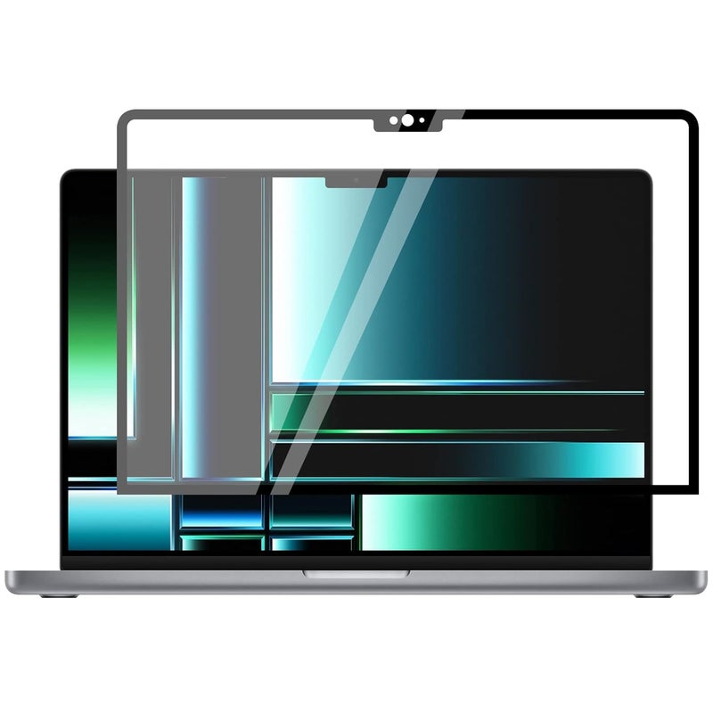 Saco PET Film Bubble Free Glossy Screen Protector Compatible with Macbook Pro 16 Inch (2021-2024, M4, M3, M2, M1-A3403/A3186/A2991/A2780) 16 Inch Laptops - Image 1