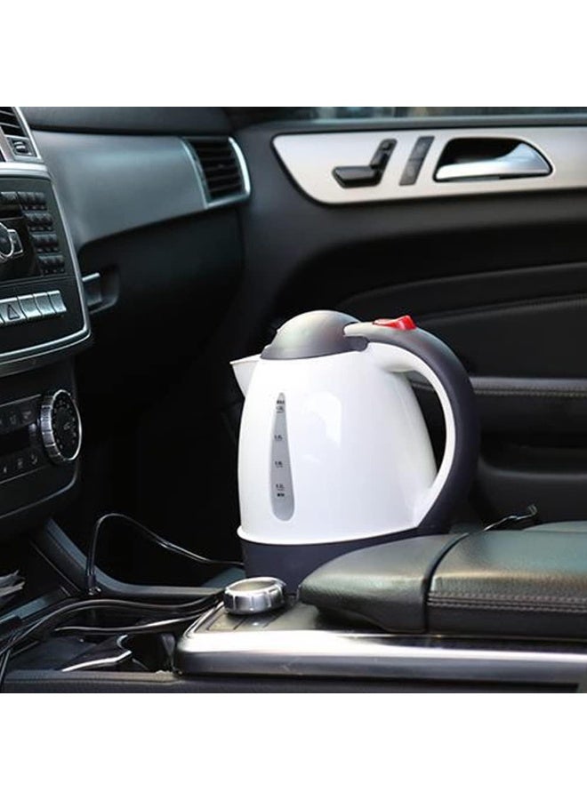 Boiling Hot Water Car Kettle Electric Automatic Shut Off,Portable Water Heater Boiler Stainless Steel Kettle Electric,Travel Coffee Tea Pot Electric Kettles,12v DC Cigarette Lighter,1000ml - Image 5