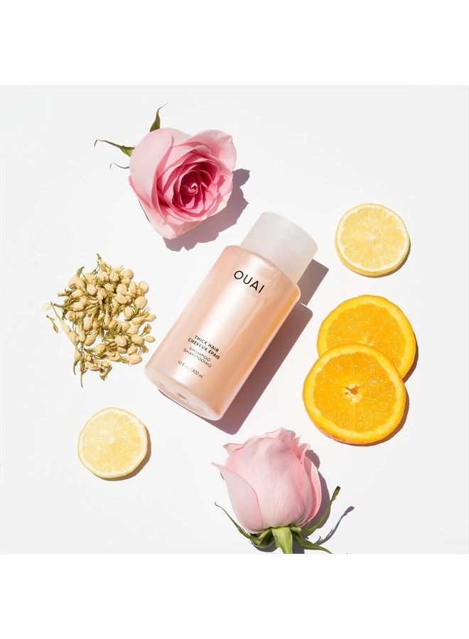 Ouai مجموعة شامبو وبلسم كثيفة. خالية من الكبريتات. 10 أونصة لكل منهما. - Image 4