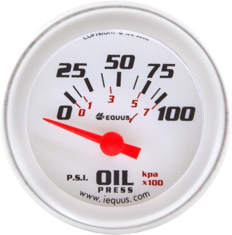 Equus 8264 Electric Oil Pressure Gauge - Image 1