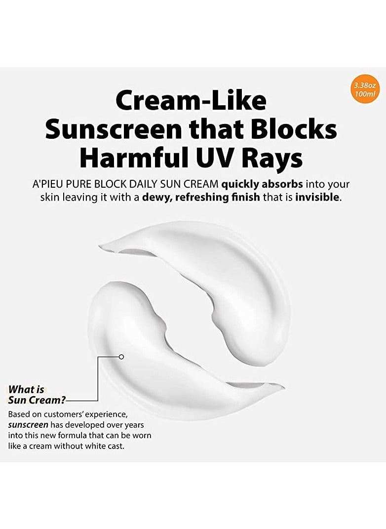 APIEU - Pure Block Daily Sun Cream Spf 50 - Image 1