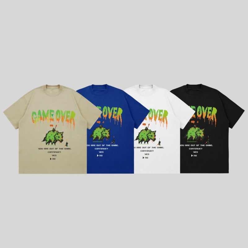 Summer New Short-sleeved T-shirt Men's and Women's Loose All-match American Casual High Street Hip Hop Fashion Brand Top Half-sleeved T-shirt - Image 3