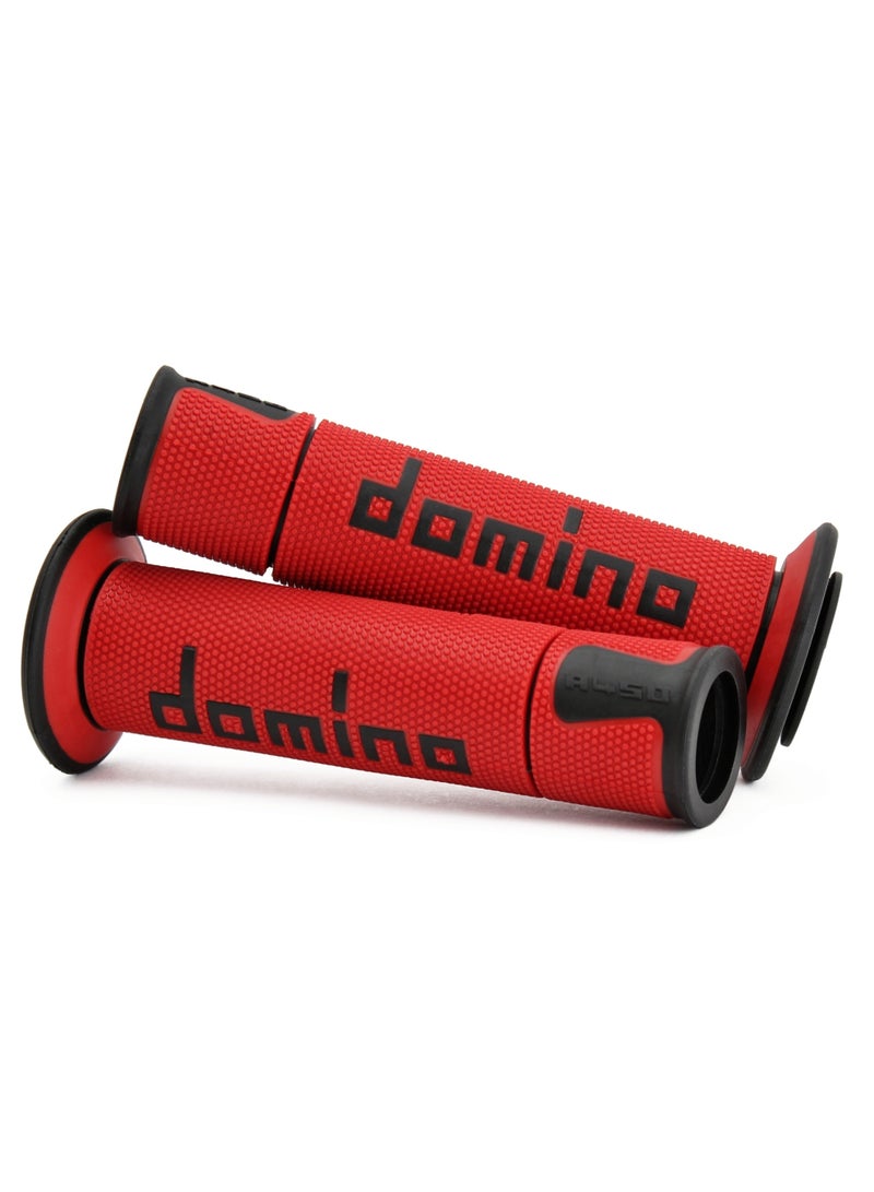 Domino Racing A450 On-Road Racing Grips –  Red/Black