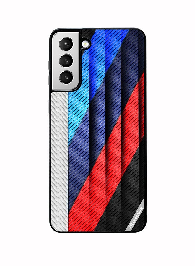 VR CREATIVE Protective Case Cover For Samsung Galaxy S22 Plus 5G Abstract Design Multicolour - Image 1