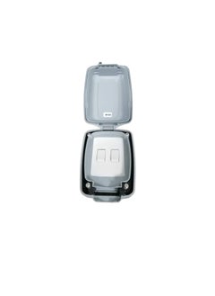 MK Master seal Compact 10AX 2 Way Weatherproof Switch  - Image 1