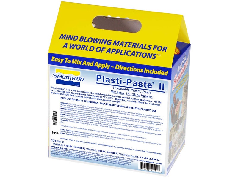 Smooth-On Plasti-Paste II - Trowelable Plastic Paste - Trial Unit