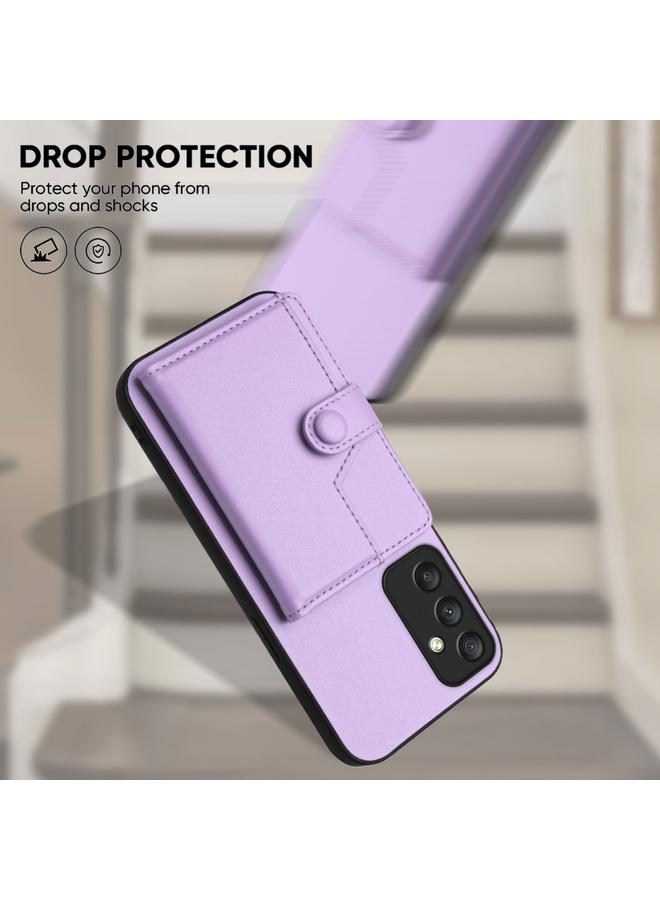 S-TOP Case For Samsung Galaxy A35 5G Button Card Bag RFID Anti-theft Phone Case - Image 4