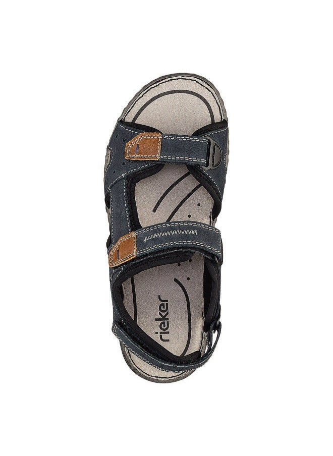 rieker Rieker Mens Casual Sandals 26158-14 ACTIVE Blue 116-1101  - Image 2