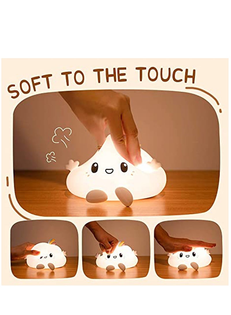 SYOSI ضوء ليلي لطيف للأطفال، ضوء ليلي محمول قابل لإعادة الشحن للفتيات - Image 4